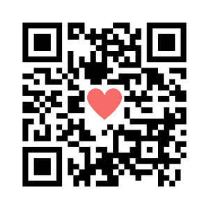 QR 'coeur' code