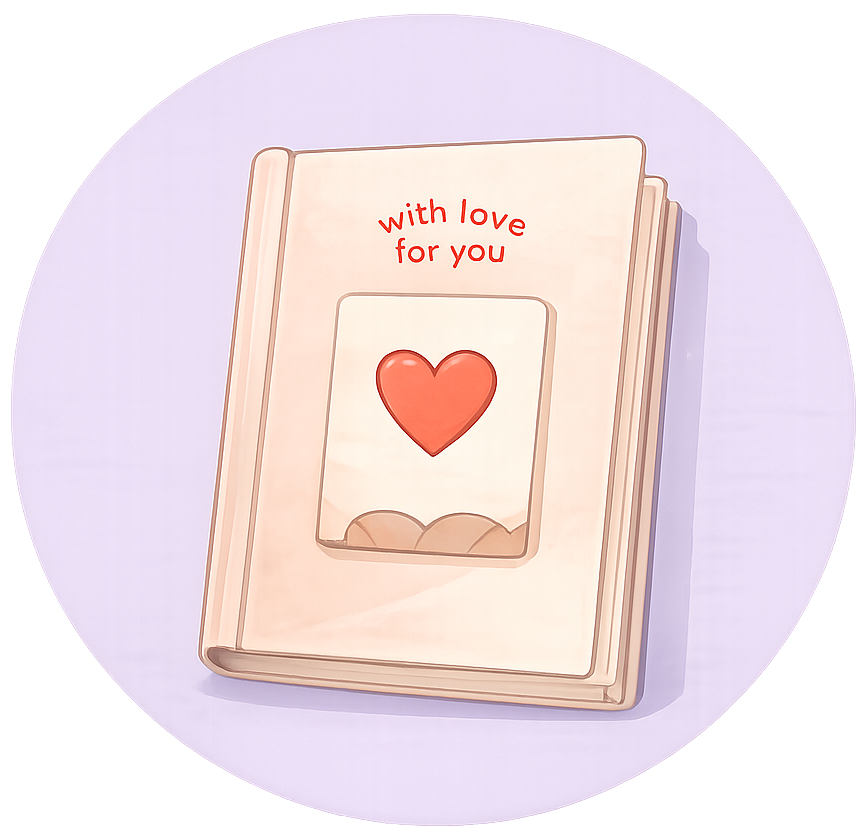 Download a PDF or share the finished card